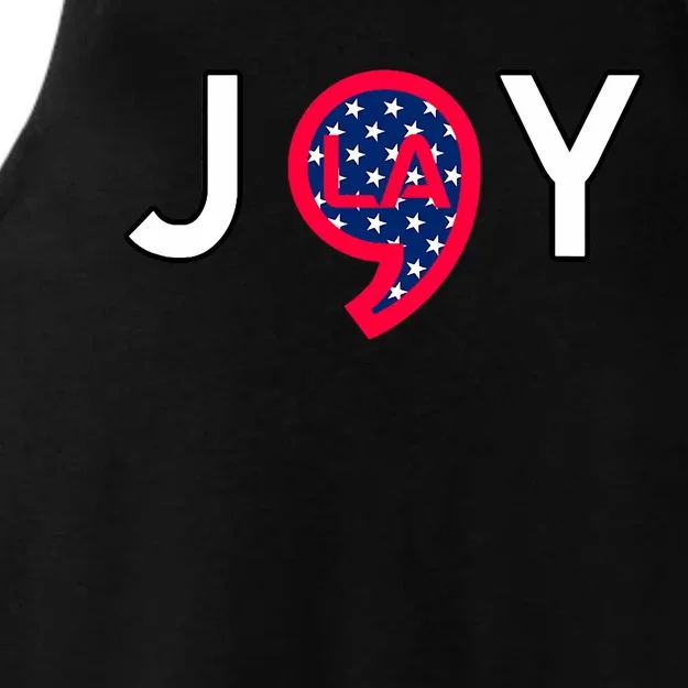 Joy For Everyone Joy To The World~ Ladies Tri-Blend Wicking Tank