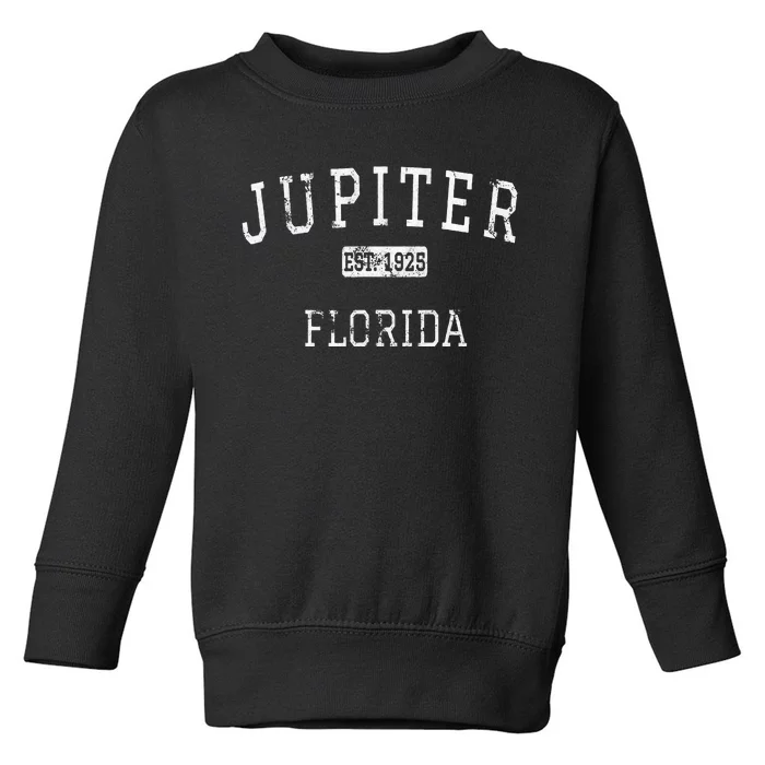 Jupiter Florida FL Vintage Toddler Sweatshirt