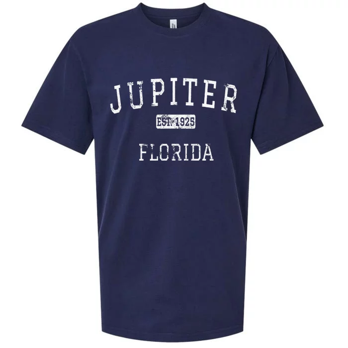 Jupiter Florida FL Vintage Sueded Cloud Jersey T-Shirt