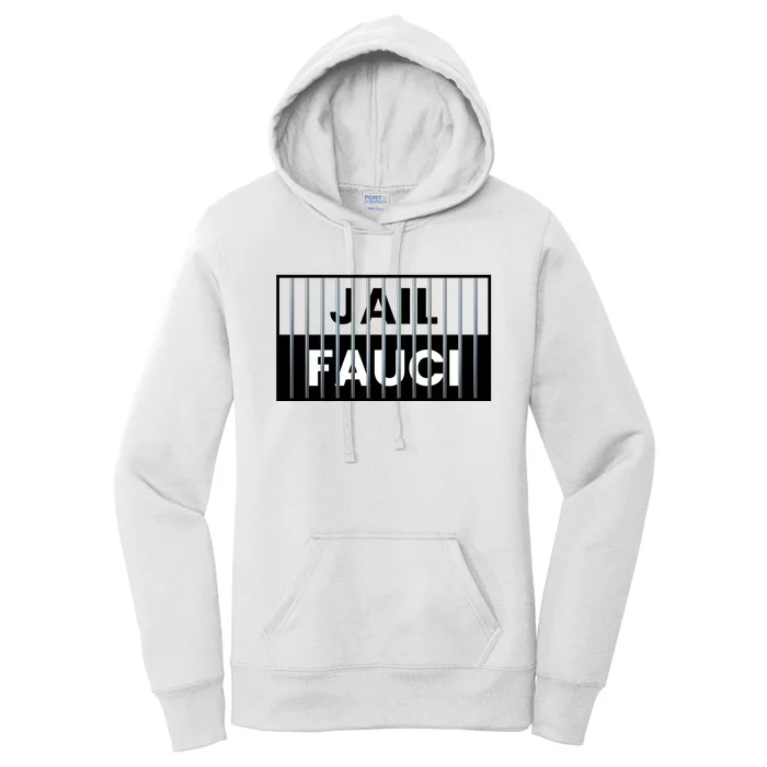 Jail Fauci Funny Fauci For Jail Women's Pullover Hoodie