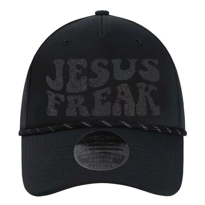 Jesus Freak Funny Christian Retro Vintage Bible Study Cute Performance The Dyno Cap