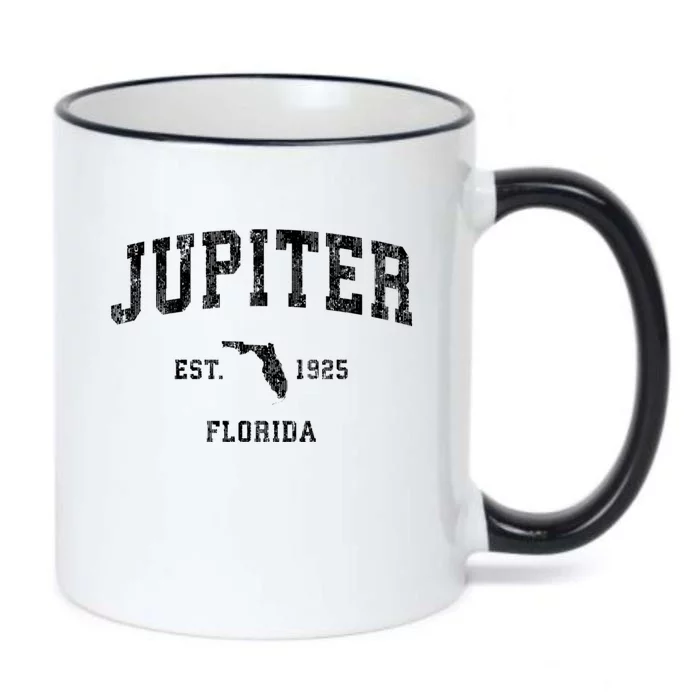 Jupiter Florida Fl Vintage Sports Black Color Changing Mug