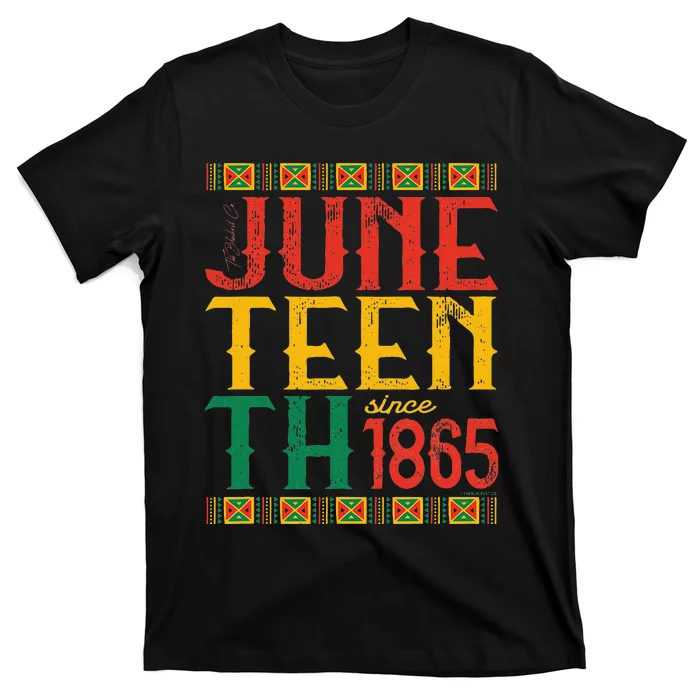 Juneteenth Freedom Independence 1865 Vintage Black History T-Shirt