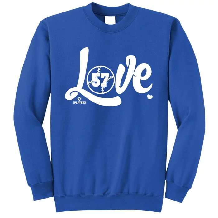 Jace Fry Is Love Valentines Day Chicago Baseball Player Gift Tall Sweatshirt