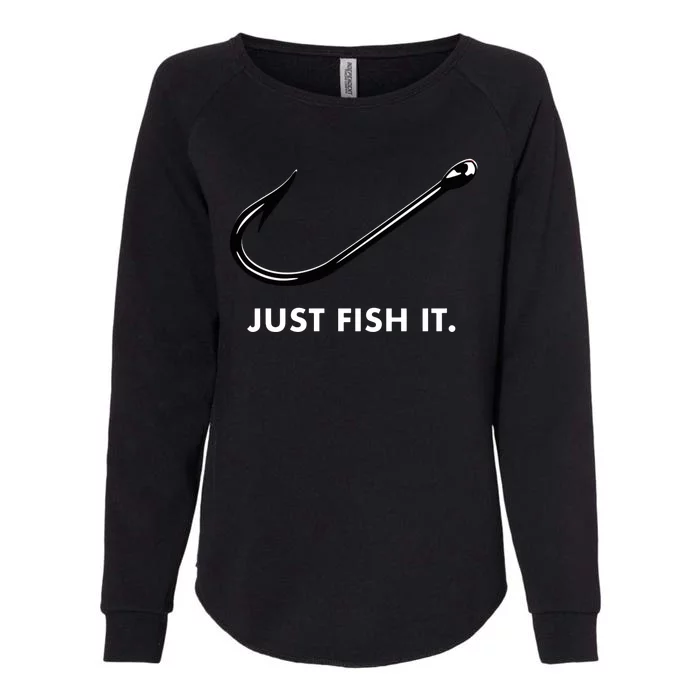 Just Fish It Womens California Wash Sweatshirt