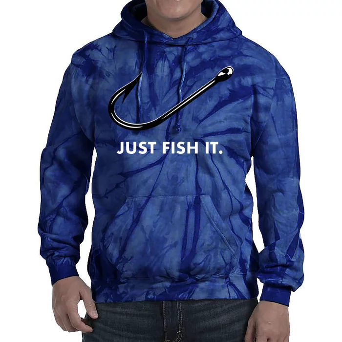 Just Fish It Tie Dye Hoodie