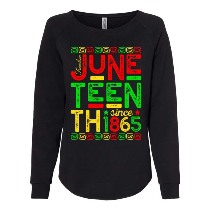 Juneteenth Free Ish Since 1865 Black History Month Gift Womens California Wash Sweatshirt