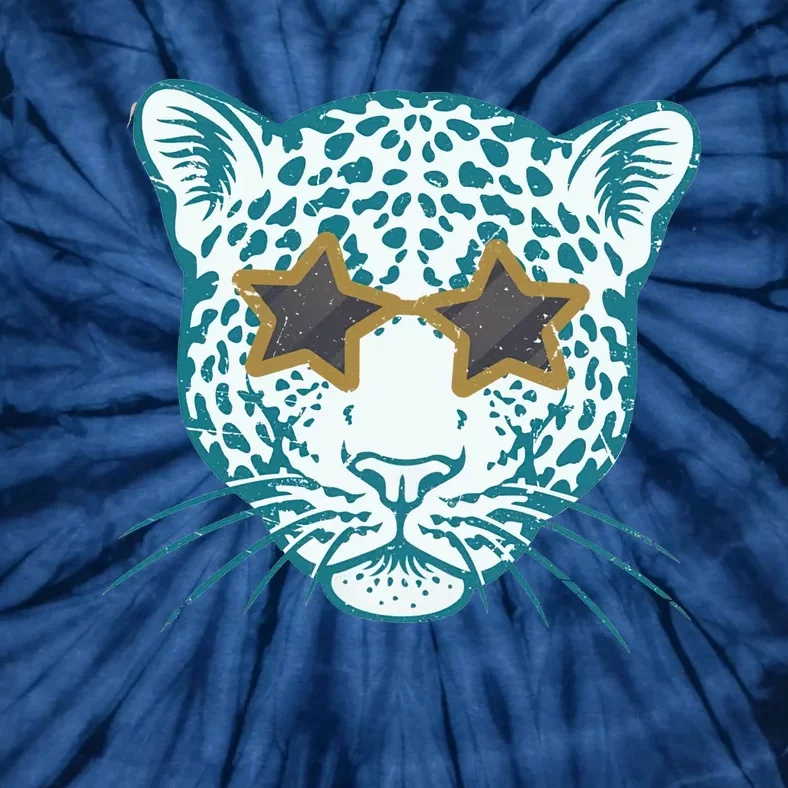 Jacksonville Football Jags Football Funny Leopard Tie-Dye T-Shirt