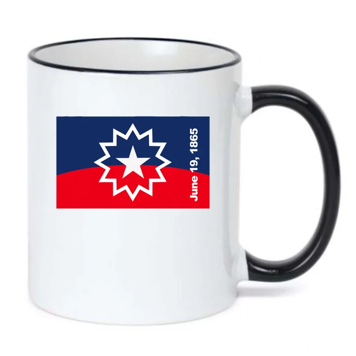 Juneteenth Flag Black Color Changing Mug