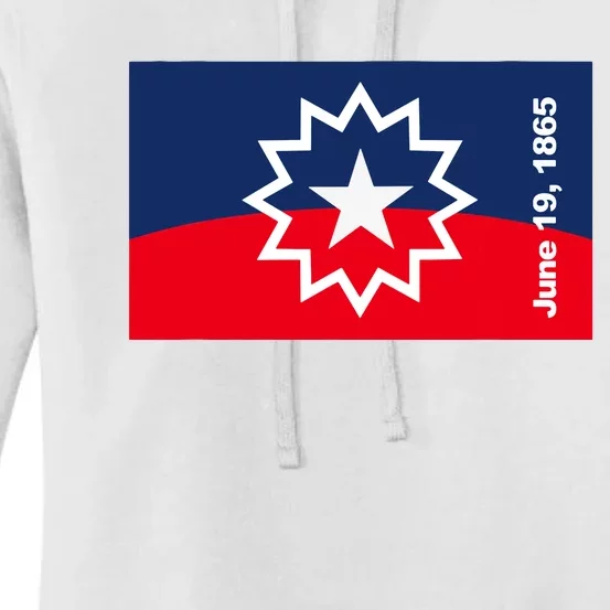 Juneteenth Flag Women's Pullover Hoodie