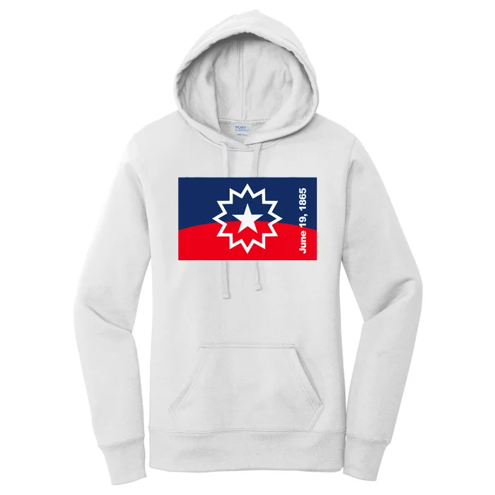 Juneteenth Flag Women's Pullover Hoodie