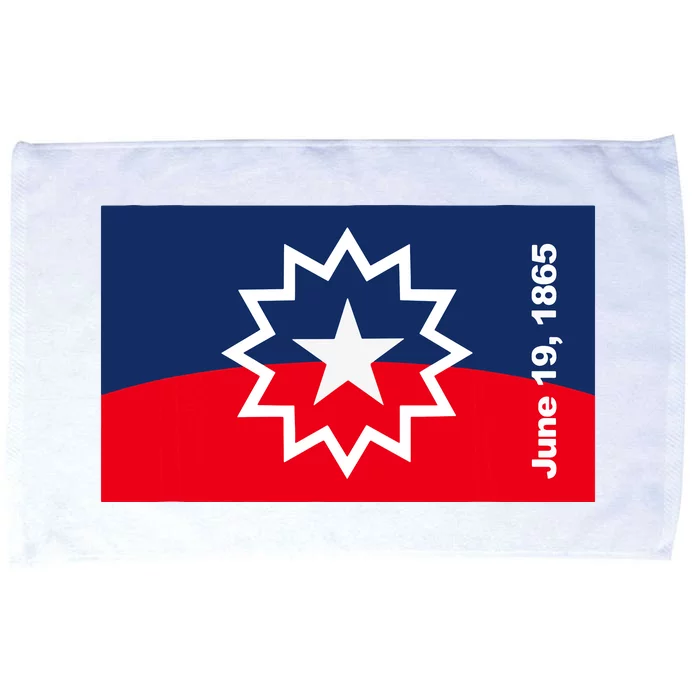 Juneteenth Flag Microfiber Hand Towel