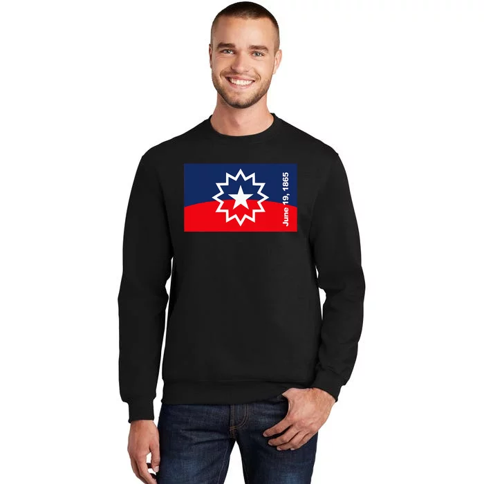 Juneteenth Flag Tall Sweatshirt