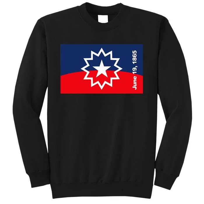 Juneteenth Flag Tall Sweatshirt