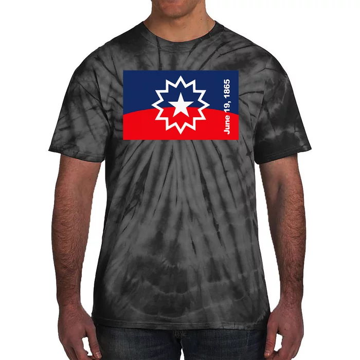 Juneteenth Flag Tie-Dye T-Shirt