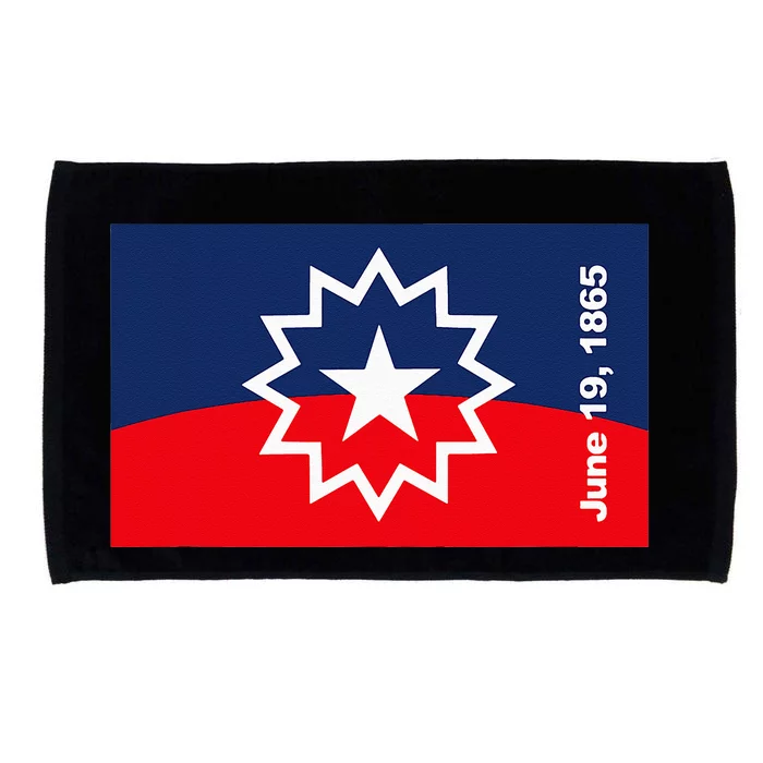 Juneteenth Flag Microfiber Hand Towel