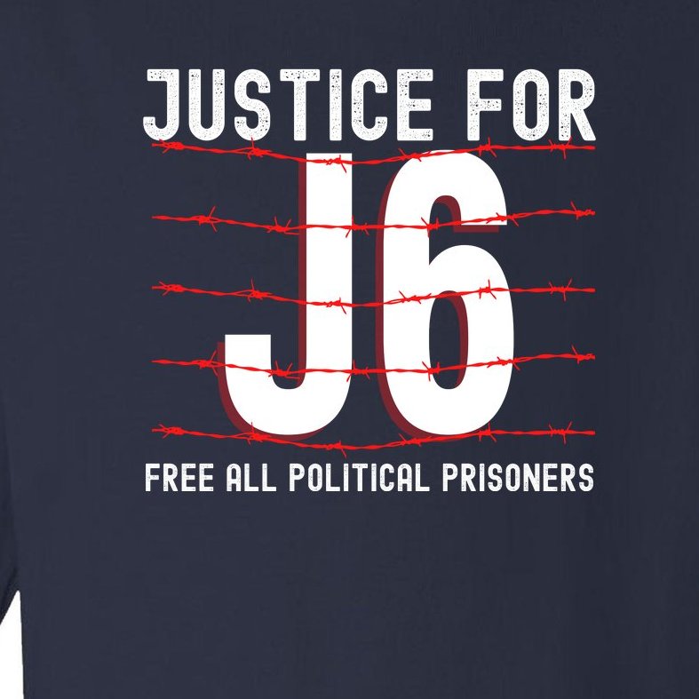 Justice For J6 Conservative Toddler Long Sleeve Shirt