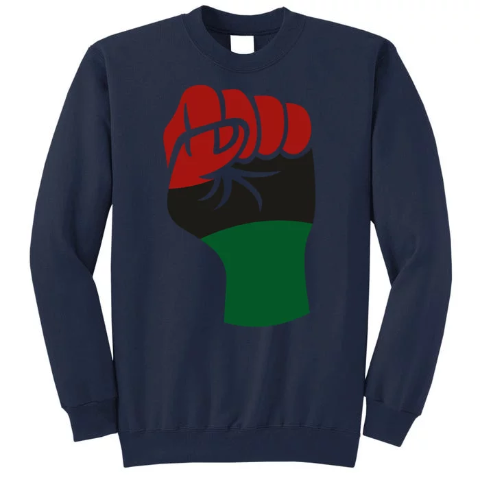 Juneteenth Fist Tall Sweatshirt