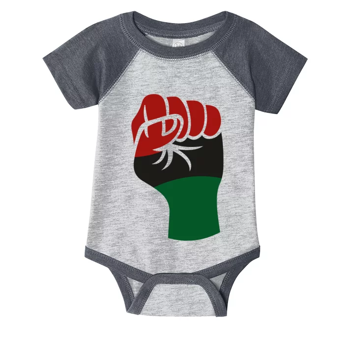 Juneteenth Fist Infant Baby Jersey Bodysuit