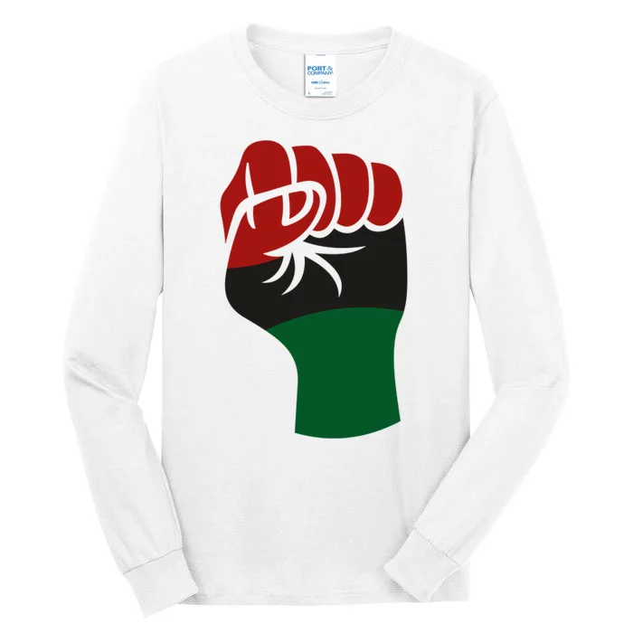 Juneteenth Fist Tall Long Sleeve T-Shirt