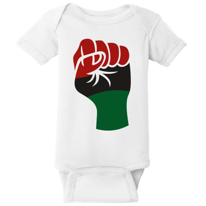 Juneteenth Fist Baby Bodysuit