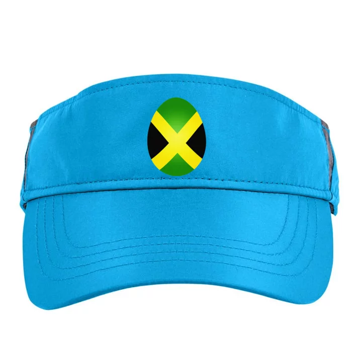 Jamaica Flag Jamaican Easter Egg Costume Gift Adult Drive Performance Visor