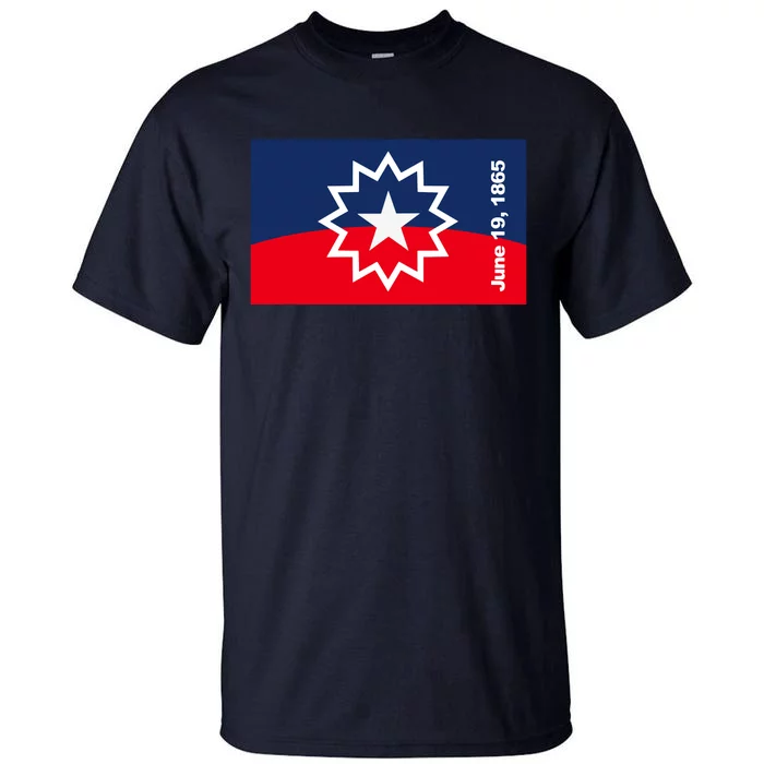 Juneteenth Flag Tall T-Shirt