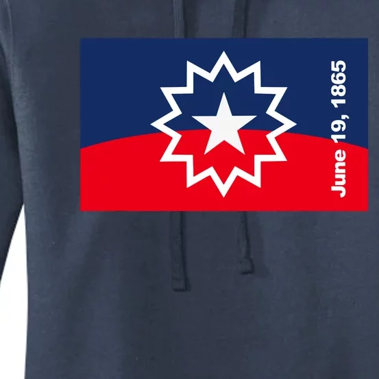 Juneteenth Flag Women's Pullover Hoodie