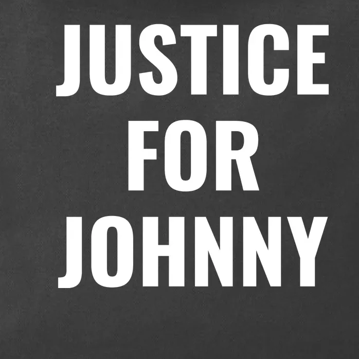 Justice For Johnny Zip Tote Bag