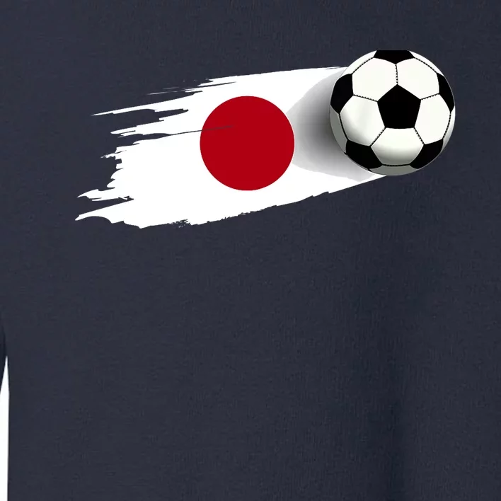 Japan Flag Jersey Japanese Soccer Team Japanese Toddler Sweatshirt