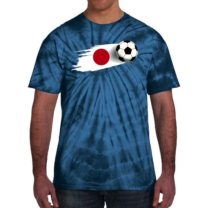 Japan Flag Jersey Japanese Soccer Team Japanese Tie-Dye T-Shirt