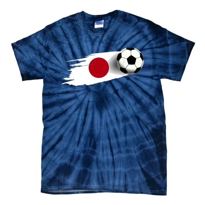 Japan Flag Jersey Japanese Soccer Team Japanese Tie-Dye T-Shirt