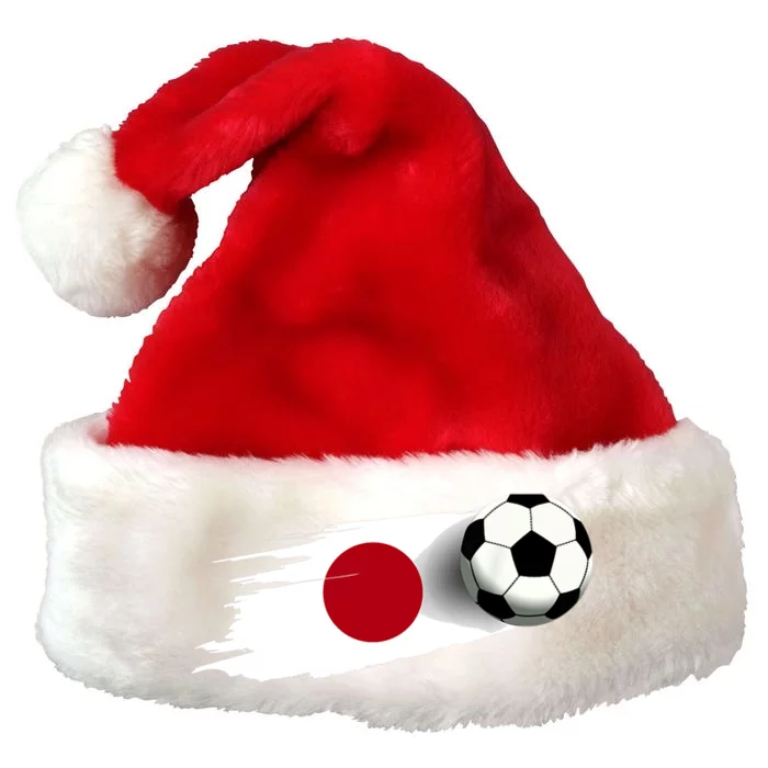 Japan Flag Jersey Japanese Soccer Team Japanese Premium Christmas Santa Hat