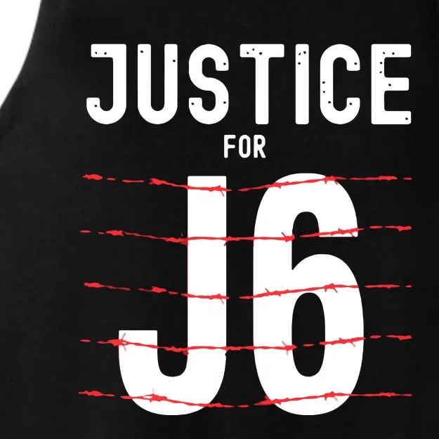 Justice For J6 Ladies Tri-Blend Wicking Tank