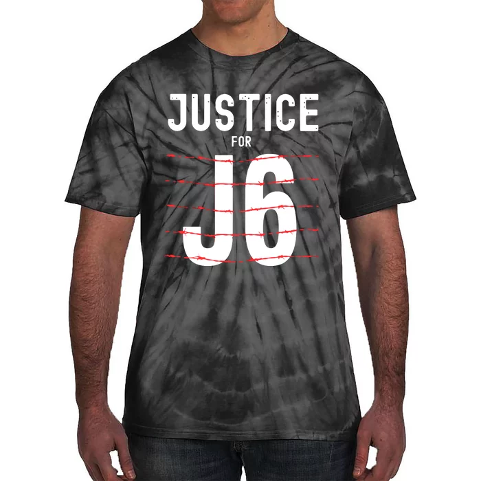 Justice For J6 Tie-Dye T-Shirt