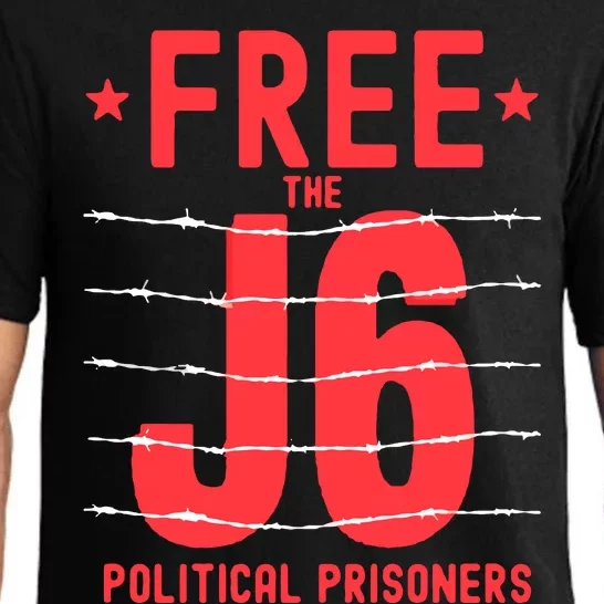 Justice For J6 Political Prisoners Pajama Set