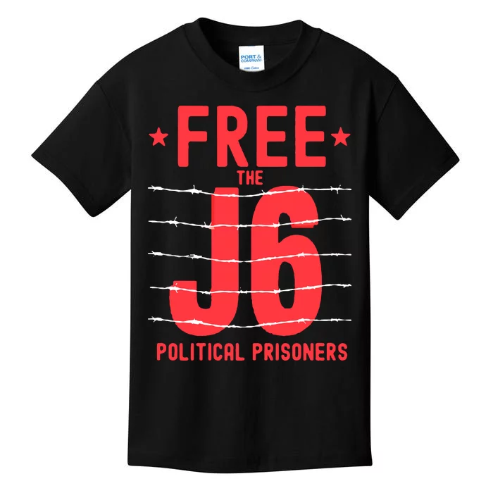 Justice For J6 Political Prisoners Kids T-Shirt