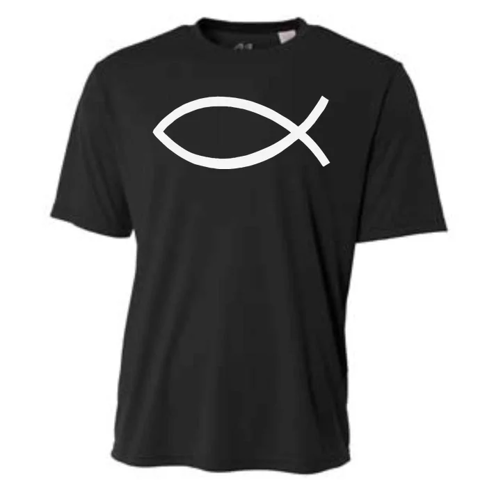 Jesus Fish Cooling Performance Crew T-Shirt