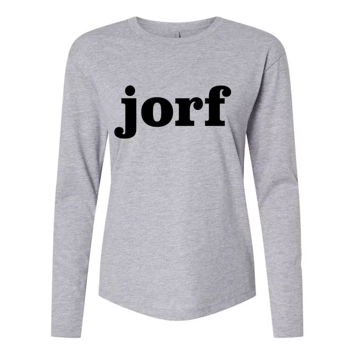 Jorf Funny Jury Duty Trial Attorney Juror Judge Womens Cotton Relaxed Long Sleeve T-Shirt