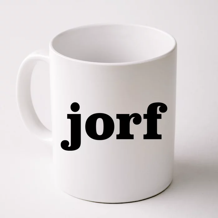 Jorf Funny Jury Duty Trial Attorney Juror Judge Front & Back Coffee Mug