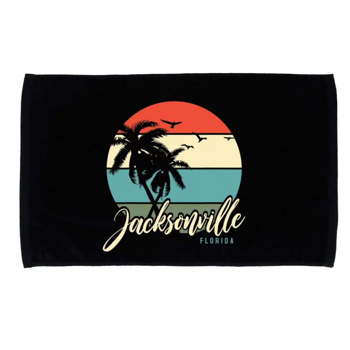 Jacksonville Florida Microfiber Hand Towel