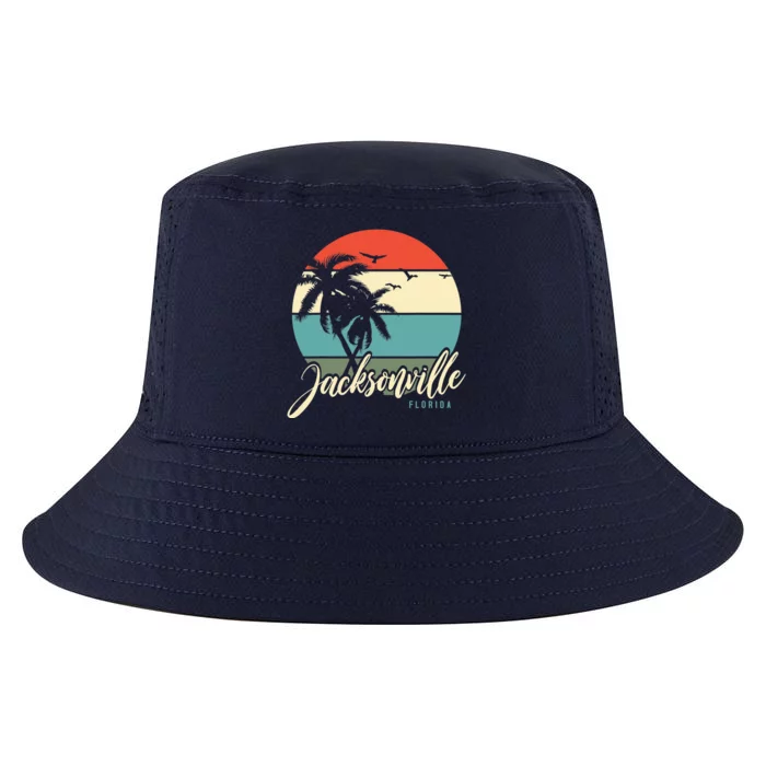 Jacksonville Florida Cool Comfort Performance Bucket Hat