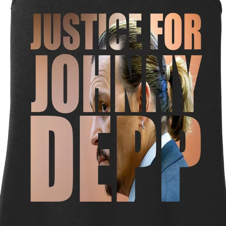 Justice For Johnny Depp Support Ladies Essential Tank