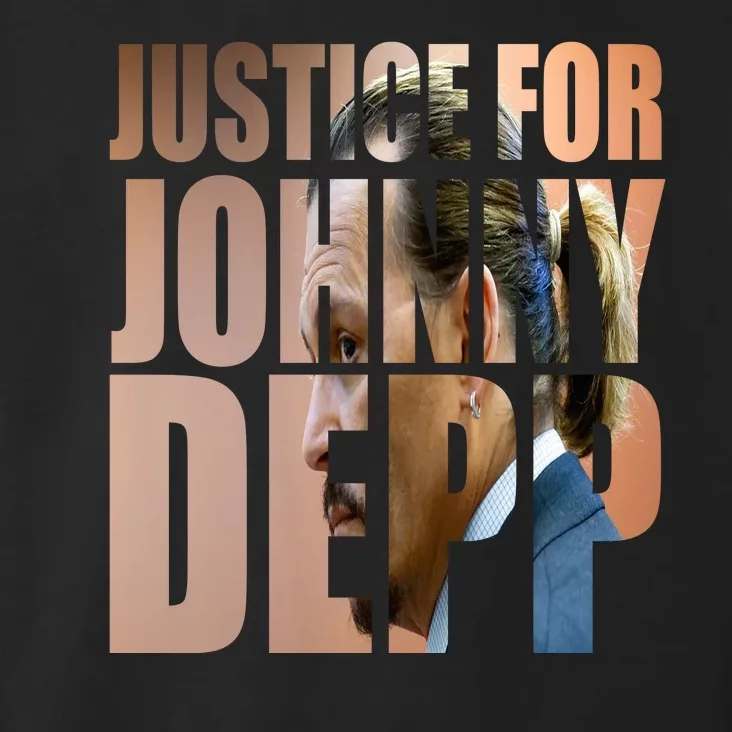 Justice For Johnny Depp Support Toddler Hoodie