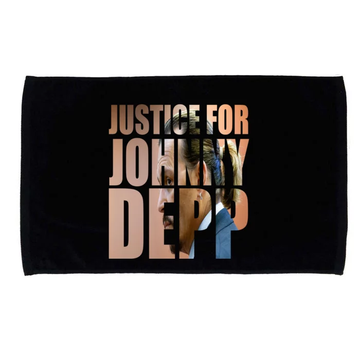 Justice For Johnny Depp Support Microfiber Hand Towel