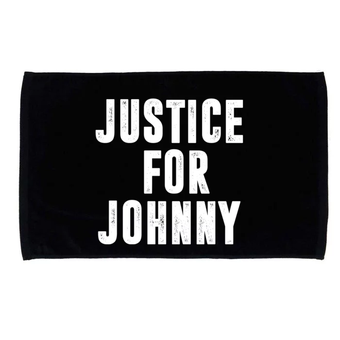 Justice For Johnny Depp Microfiber Hand Towel