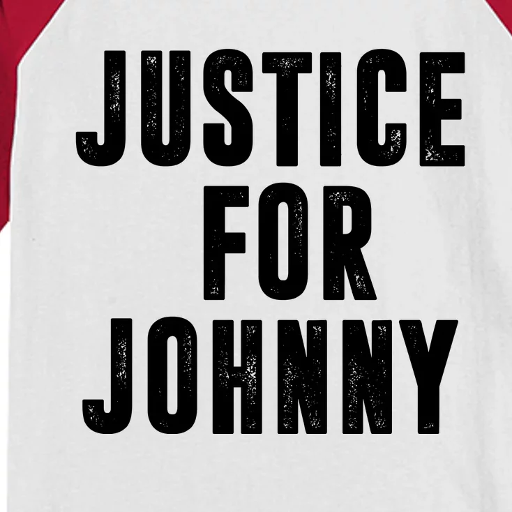 Justice For Johnny Depp Kids Colorblock Raglan Jersey