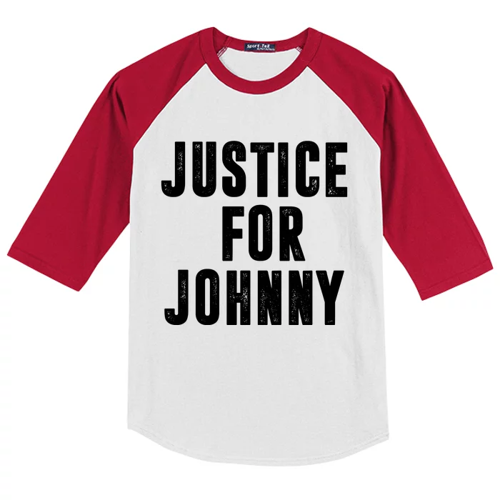 Justice For Johnny Depp Kids Colorblock Raglan Jersey