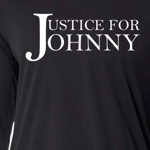 Justice For Johnny Depp Cooling Performance Long Sleeve Crew