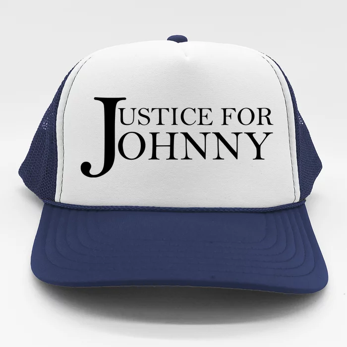 Justice For Johnny Depp Trucker Hat